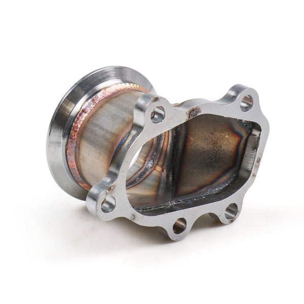 Car Modified 63mm Turbo Down Pipe V-band Adapter with Clamp Flange