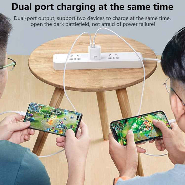 REMAX RP-U82 30W USB+USB-C/Type-C Dual Interface Fast Charger, CN Plug, UK Plug, US Plug