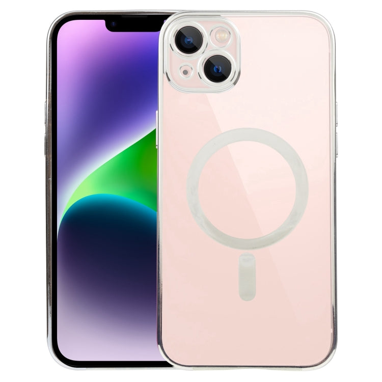 MagSafe Electroplating Straight TPU Phone Case, For iPhone 14, For iPhone 14 Plus