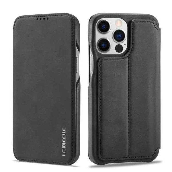LC.IMEEKE Hon Ancient Series Flip Leather Phone Case, For iPhone 14, For iPhone 14 Plus, For iPhone 14 Pro, For iPhone 14 Pro Max