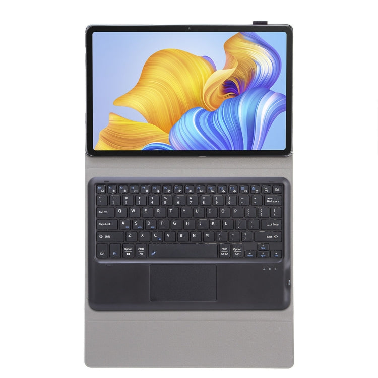 AH127-A Ultra-thin Detachable Bluetooth Keyboard Leather Case with Touchpad