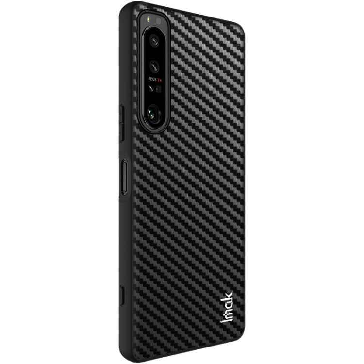 For Sony Xperia 1 IV imak LX-5 Series PC  TPU Case (Carbon Fiber Texture)