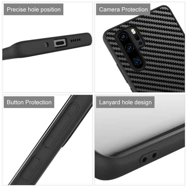 For Sony Xperia 1 IV imak LX-5 Series PC  TPU Case (Carbon Fiber Texture)