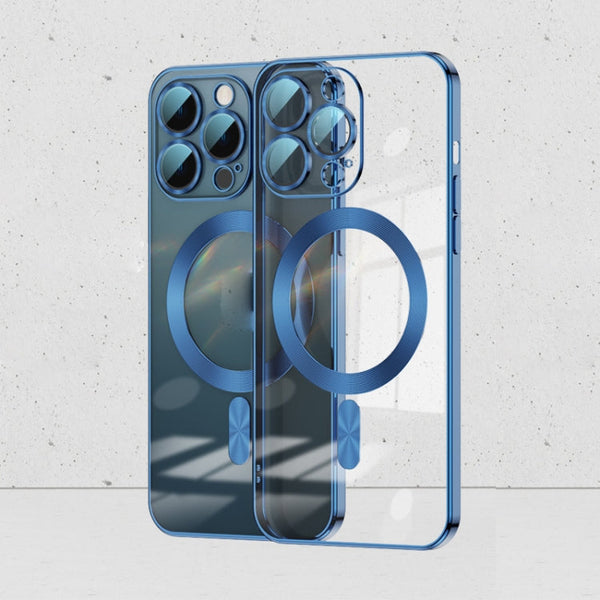 Whorl Electroplated MagSafe Magnetic Phone Case, For iPhone 14, For iPhone 14 Plus, For iPhone 14 Pro, For iPhone 14 Pro Max