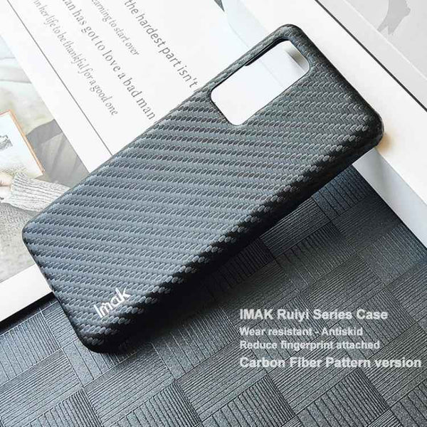IMAK Ruiyi Series Carbon Brazing TPU Phone Case, For Xiaomi 12 Glass Version/12X/12S Glass Version, For Google Pixel 6a