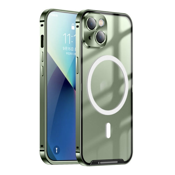 Frosted Metal Phone Case with Magnetic
