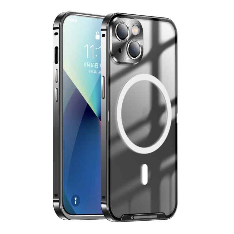Frosted Metal Phone Case with Magnetic, For iPhone 13 Pro Max, For iPhone 14, For iPhone 14 Plus, For iPhone 14 Pro, For iPhone 14 Pro Max
