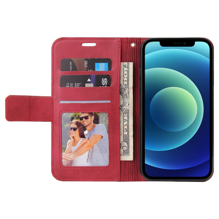 GQUTROBE Right Angle Leather Phone Case, For iPhone 12 mini, For iPhone 12 Pro, For iPhone 12 Pro Max, For iPhone 11