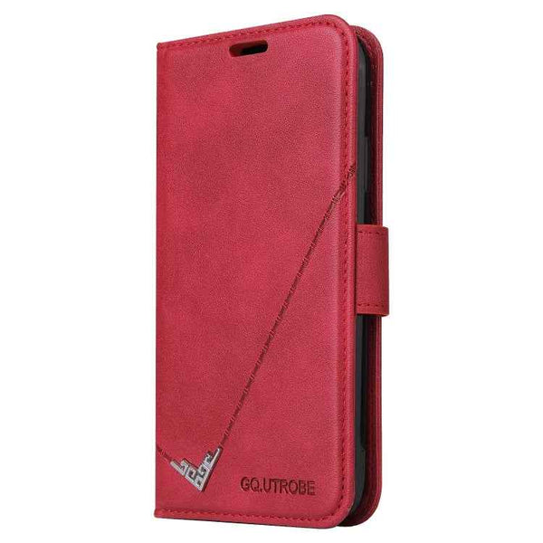 GQUTROBE Right Angle Leather Phone Case, For iPhone 6 / 6S