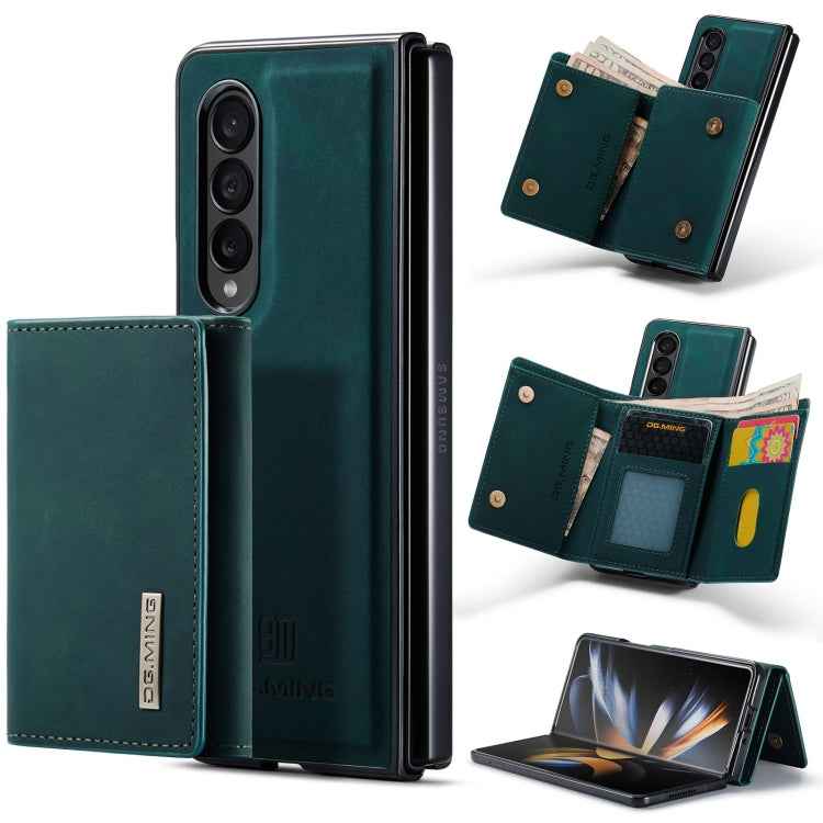 DG.MING M1 Series 3-Fold Multi Card Wallet + Magnetic Phone Case, For Samsung Galaxy Z Fold3 5G, For Samsung Galaxy Z Fold4
