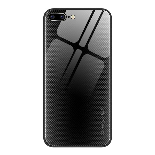 Texture Gradient Glass TPU Phone Case, For iPhone 8 Plus / 7 Plus