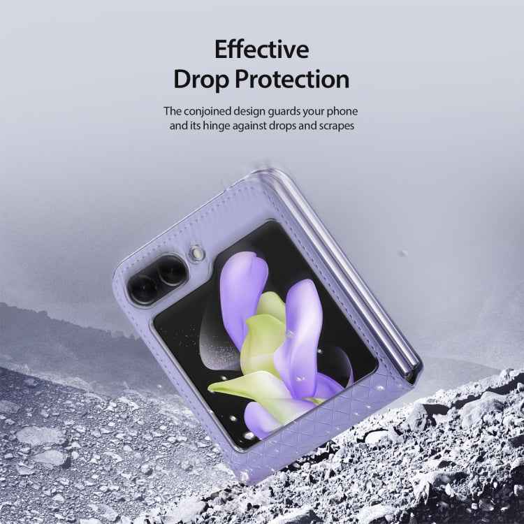 DUX DUCIS Bril Series PU + TPU Phone Case, For Samsung Galaxy Z Flip5 5G