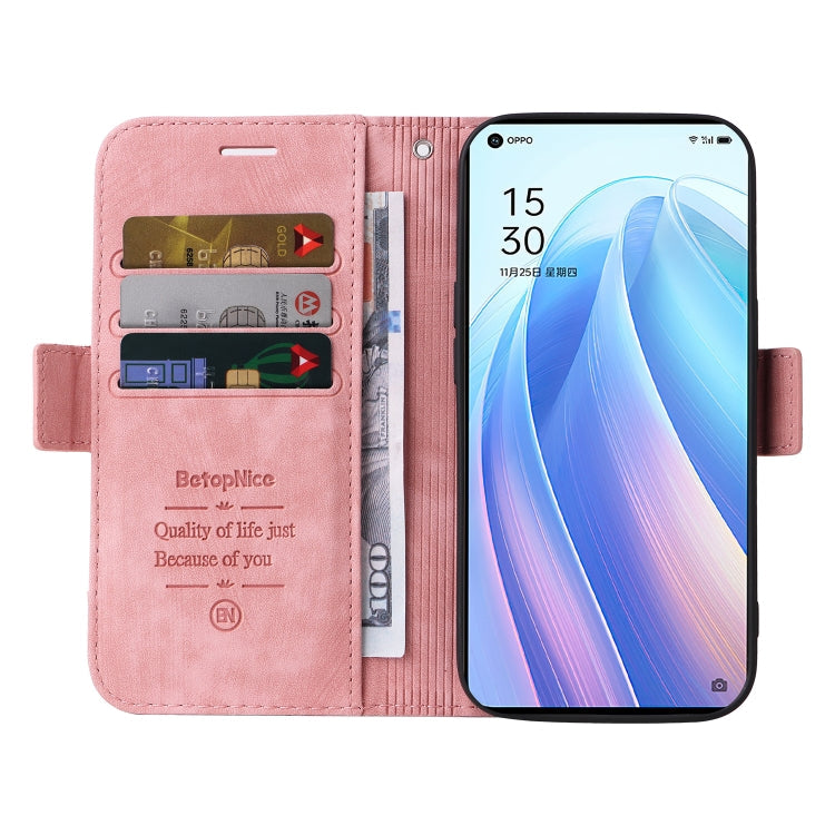 BETOPNICE Dual-side Buckle Leather Phone Case, For OPPO Reno 7 Pro 5G, For vivo Y55 5G Global / Y75 5G Global, For Realme C20 / C11 2021, For OPPO Reno 7Z 5G