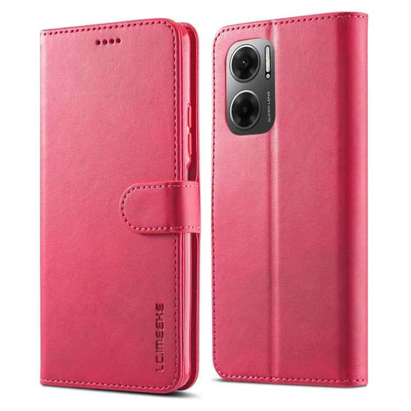 LC.IMEEKE Calf Texture Leather Phone Case, For Xiaomi Redmi 10 5G, For Xiaomi Poco M5, For Xiaomi Poco M4 5G, For Xiaomi Redmi Note 11E 5G