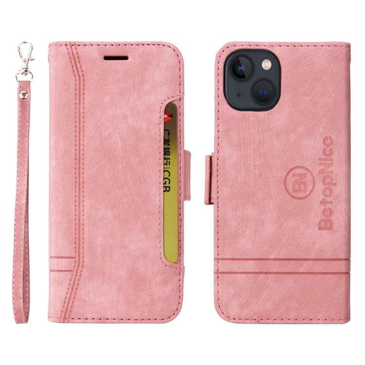 BETOPNICE Dual-side Buckle Leather Phone Case, For iPhone 14, For iPhone 14 Plus, For iPhone 14 Pro, For iPhone 14 Pro Max