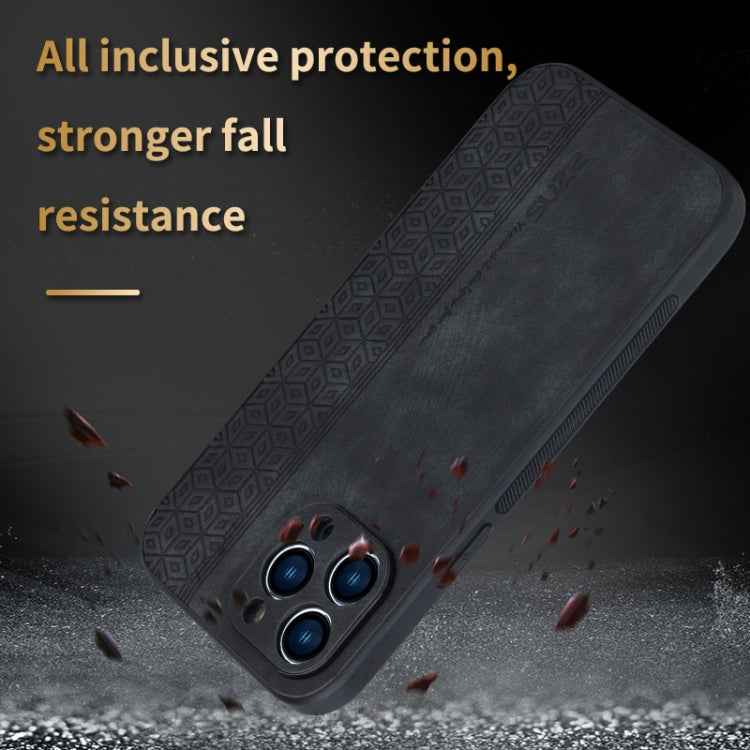 AZNS 3D Embossed Skin Feel Phone Case, For iPhone 14 Pro Max, For iPhone 14 Pro, For iPhone 13 Pro Max, For iPhone 13 Pro