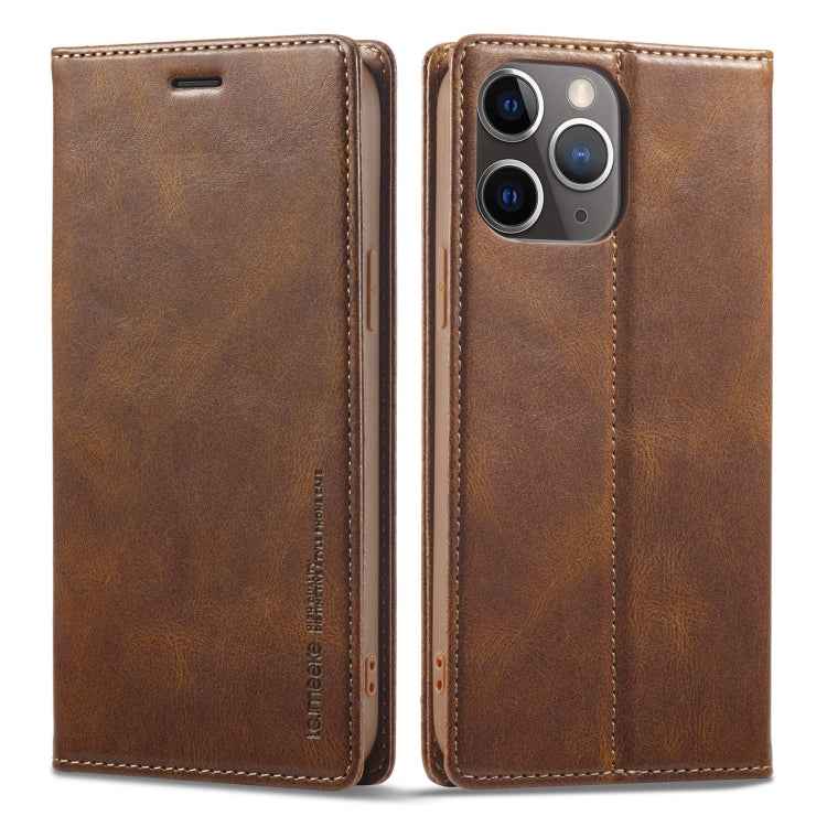 LC.IMEEKE RFID Anti-theft Leather Phone Case, For iPhone 12 mini, For iPhone 11, For iPhone 11 Pro, For iPhone 11 Pro Max