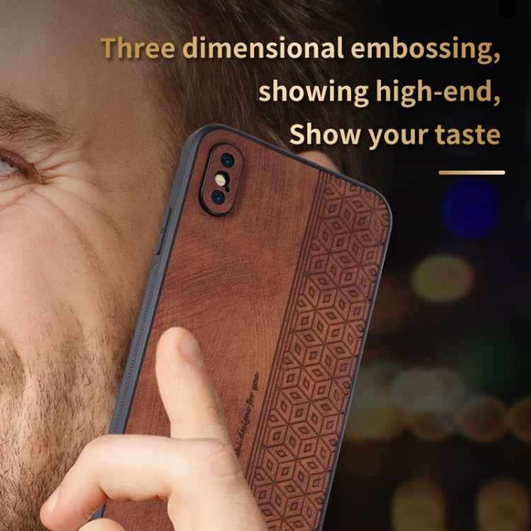 AZNS 3D Embossed Skin Feel Phone Case, For iPhone XR, For iPhone XS Max