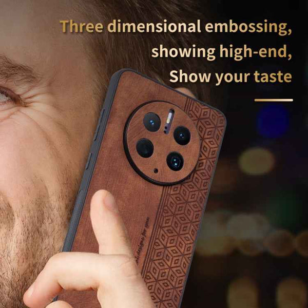 AZNS 3D Embossed Skin Feel Phone Case, For Huawei Mate 50 Pro, For iPhone 12, For iPhone 11, For iPhone X / XS
