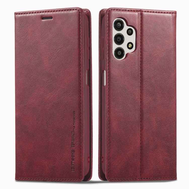 LC.IMEEKE RFID Anti-theft Leather Phone Case, For Samsung Galaxy A04 / A04s / A13 4G&5G