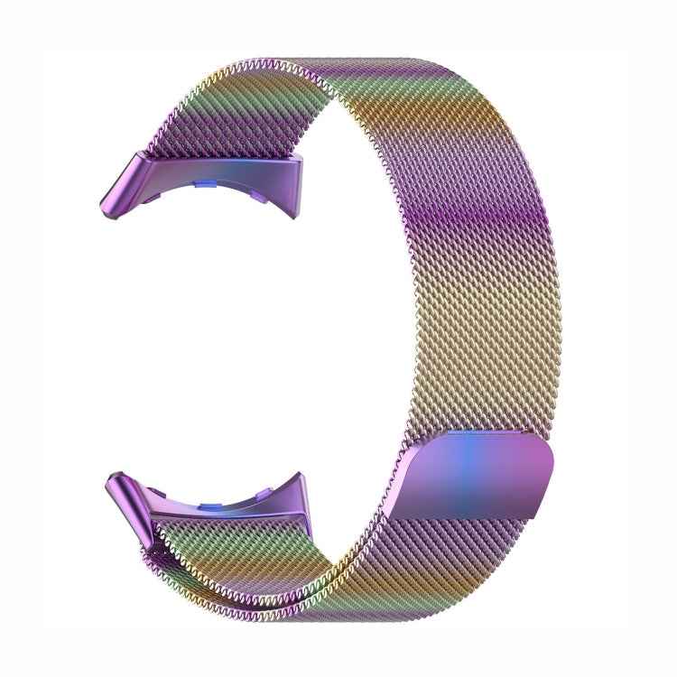 For Google Pixel Watch Milanese Stainless Steel Metal Watch Band (Colour)