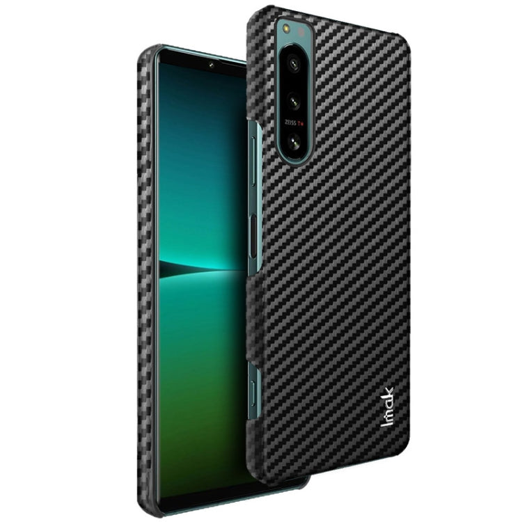 IMAK Ruiyi Series Carbon Fiber PU + PC Phone Case