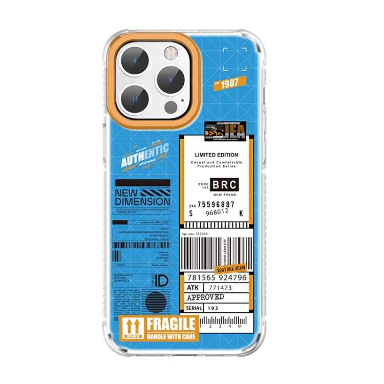 Mutural Dual-side Laminating Printed TPU Phone Case, For iPhone 14, For iPhone 14 Pro, For iPhone 14 Pro Max