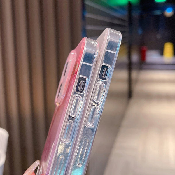 Coloured Glaze Marble Phone Case