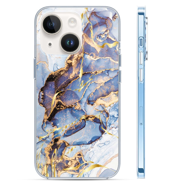 Coloured Glaze Marble Phone Case