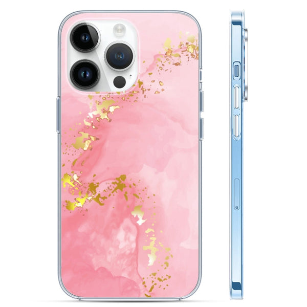 Coloured Glaze Marble Phone Case