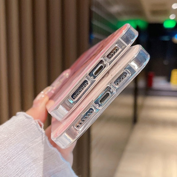 Coloured Glaze Marble Phone Case