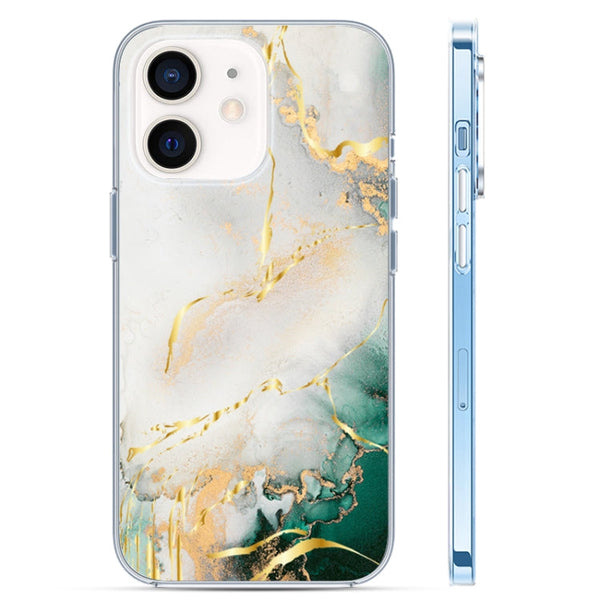 Coloured Glaze Marble Phone Case