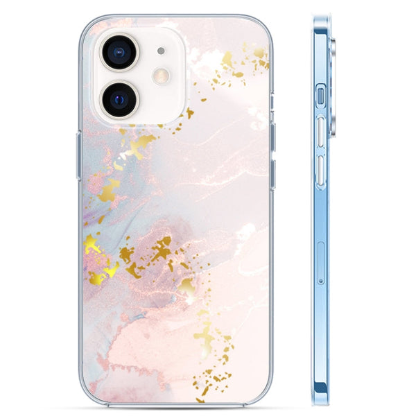 Coloured Glaze Marble Phone Case