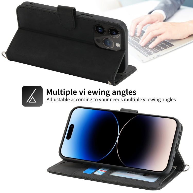 Skin-feel Flowers Embossed Wallet Leather Phone Case