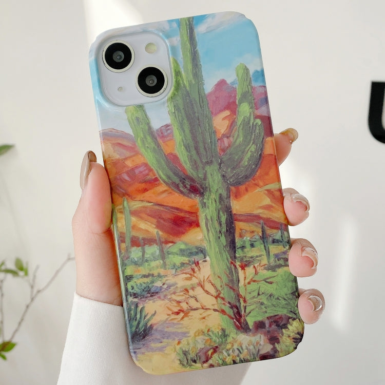 Varnishing Water Stick PC Phone Case, For iPhone 14, For iPhone 14 Plus, For iPhone 14 Pro