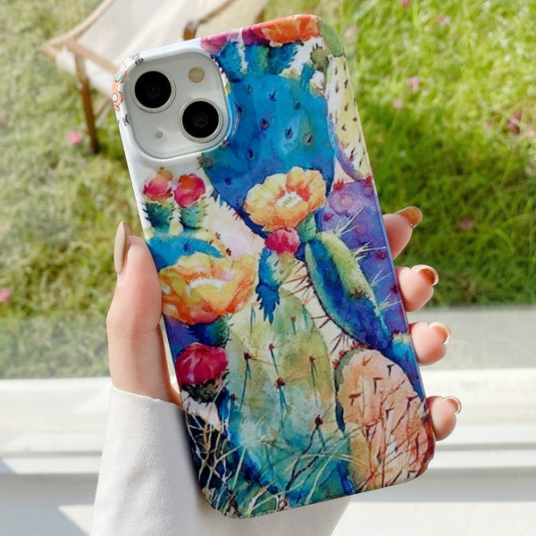 Varnishing Water Stick PC Phone Case, For iPhone 14, For iPhone 14 Plus, For iPhone 14 Pro