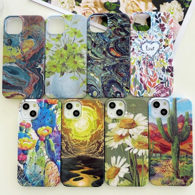 Varnishing Water Stick PC Phone Case, For iPhone 14 Pro Max, For iPhone 13, For iPhone 13 Pro