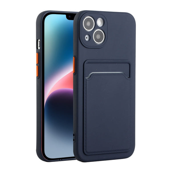Card Slot Design Shockproof TPU Phone Case