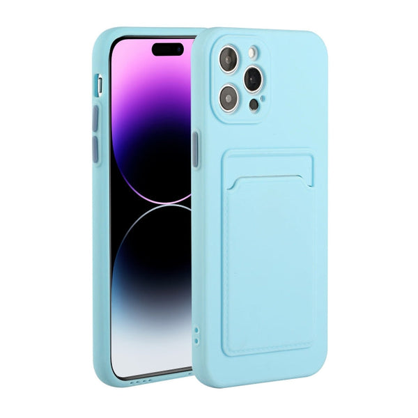 Card Slot Design Shockproof TPU Phone Case