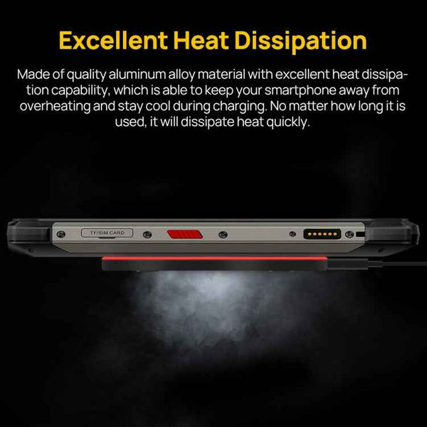 Ulefone UF005 15W Round Fast Charging Qi Wireless Charger(Black)