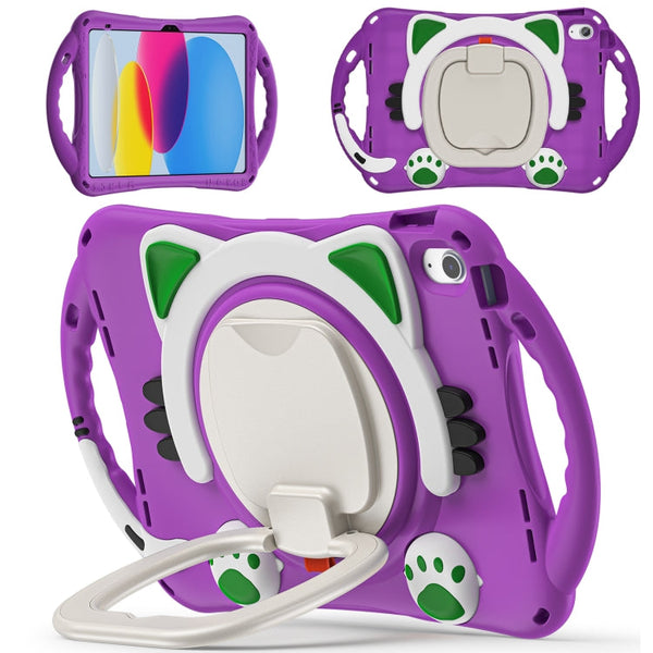 Cute Cat King Kids Shockproof EVA Tablet Case