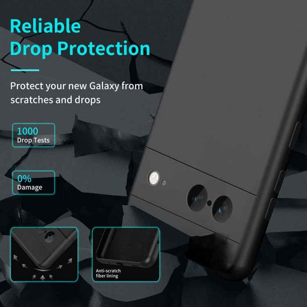 For Google Pixel 7 MagSafe Magnetic Liquid Silicone Phone Case(Black)