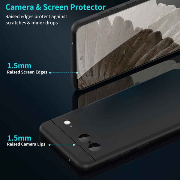 For Google Pixel 7 MagSafe Magnetic Liquid Silicone Phone Case(Black)