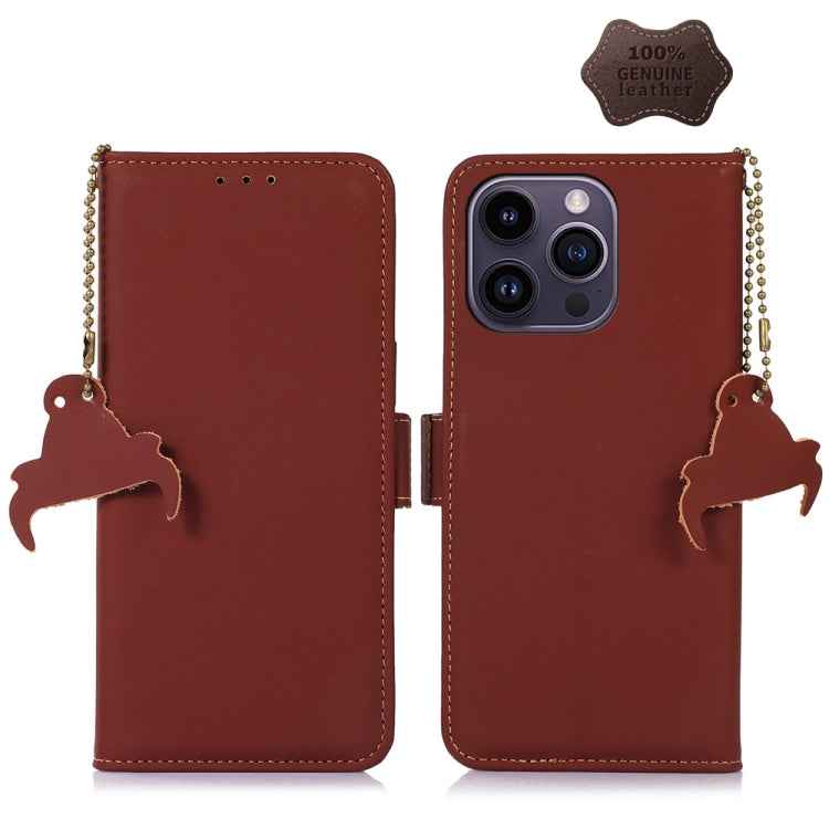 Genuine Leather Magnetic RFID Leather Phone Case, For iPhone 13 Pro Max, For iPhone 13 Pro, For iPhone 13, For iPhone 14 Plus, For iPhone 14 Pro Max, For iPhone 14 Pro