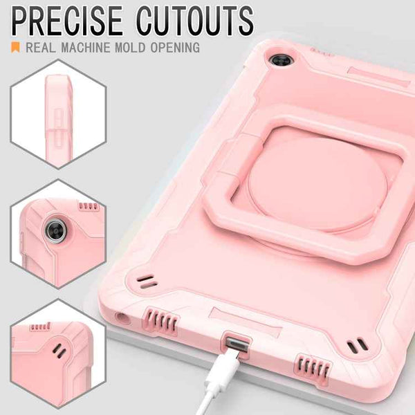 Silicone + PC Bracelet Holder Tablet Case, For Lenovo Tab M10 Plus 10.6 3rd Gen 2022