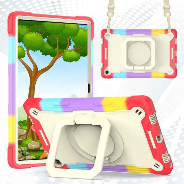 Silicone + PC Bracelet Holder Tablet Case, For Lenovo Tab M10 Plus 10.6 3rd Gen 2022