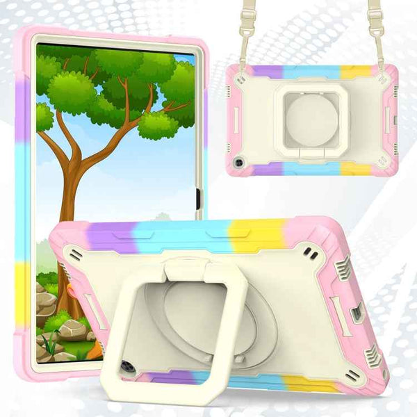 Silicone + PC Bracelet Holder Tablet Case, For Lenovo Tab M10 Plus 10.6 3rd Gen 2022