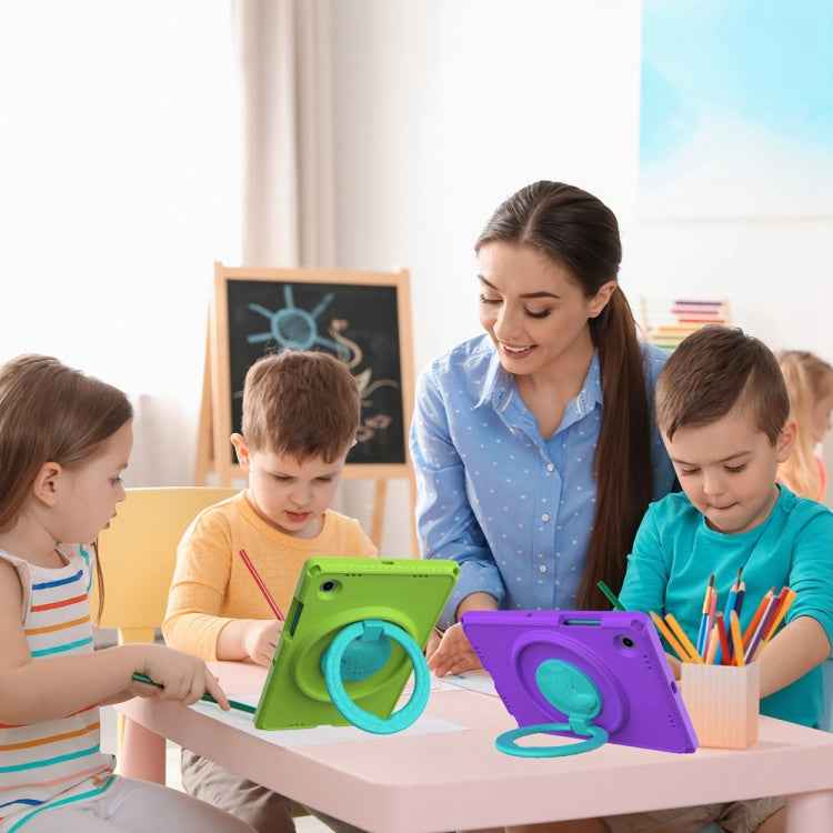 For Samsung Galaxy Tab A8 10.5 2021 EVA + PC Shockproof Tablet Case with Waterproof Frame(Glacier Green)