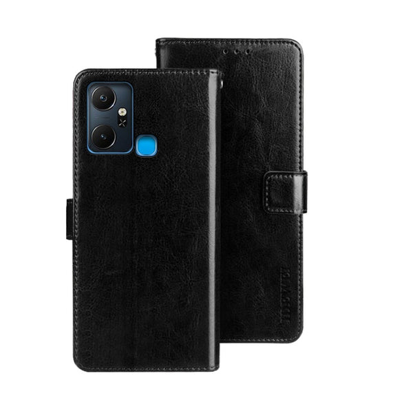 idewei Crazy Horse Texture Leather Phone Case