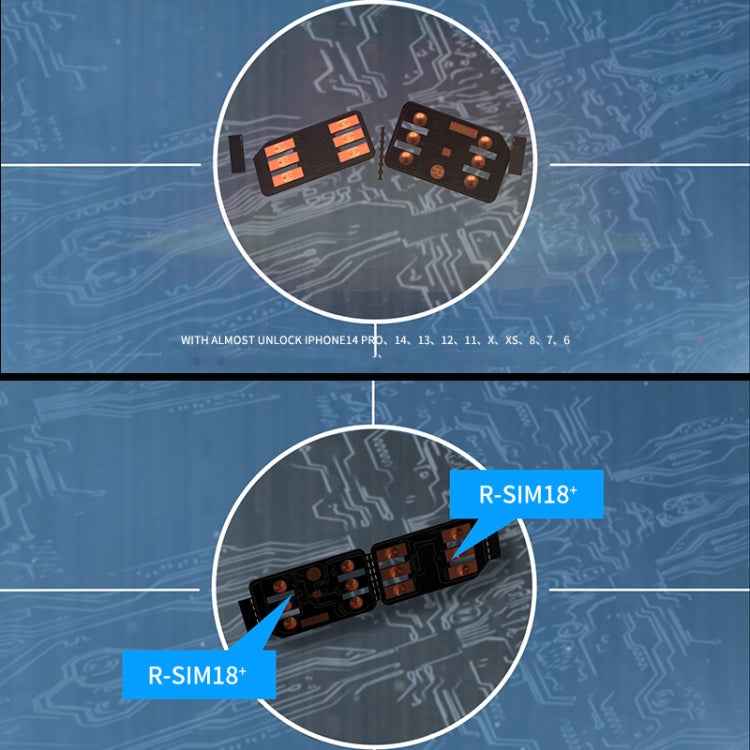 R-SIM 18+ Turns Locked Into Unlocked iOS16 System Universal 5G Unlocking Card, R-SIM 18+